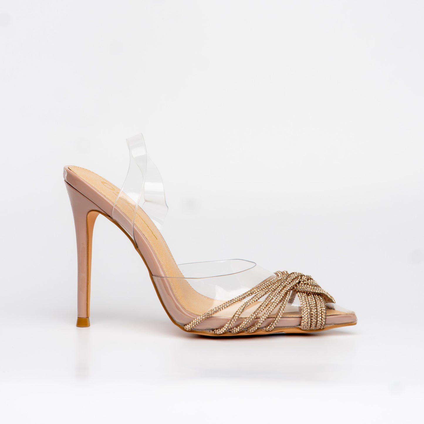 Zapatillas doradas con destellos - Alma Shoes