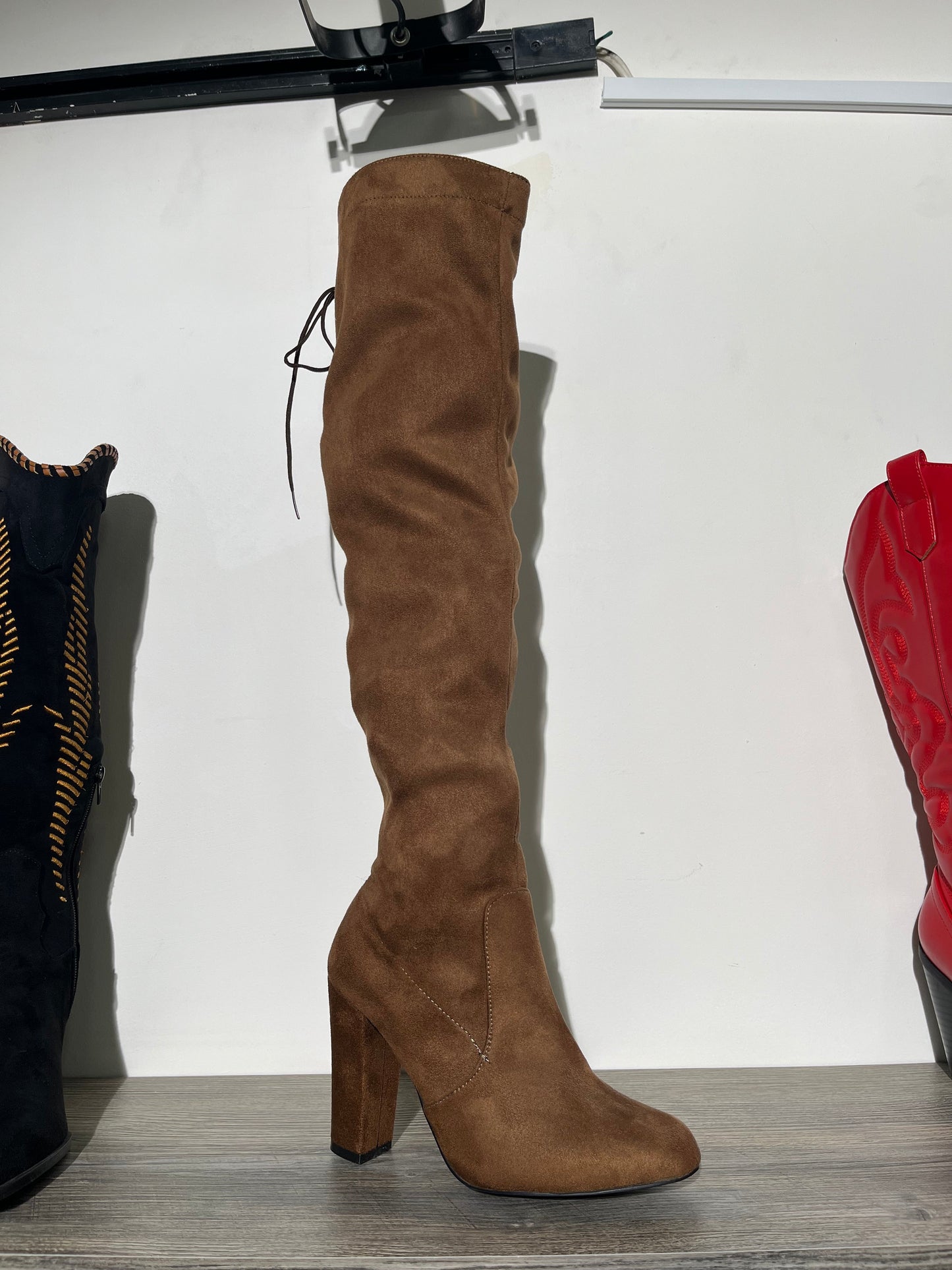 Botas plataforma marrón – Alma Shoes