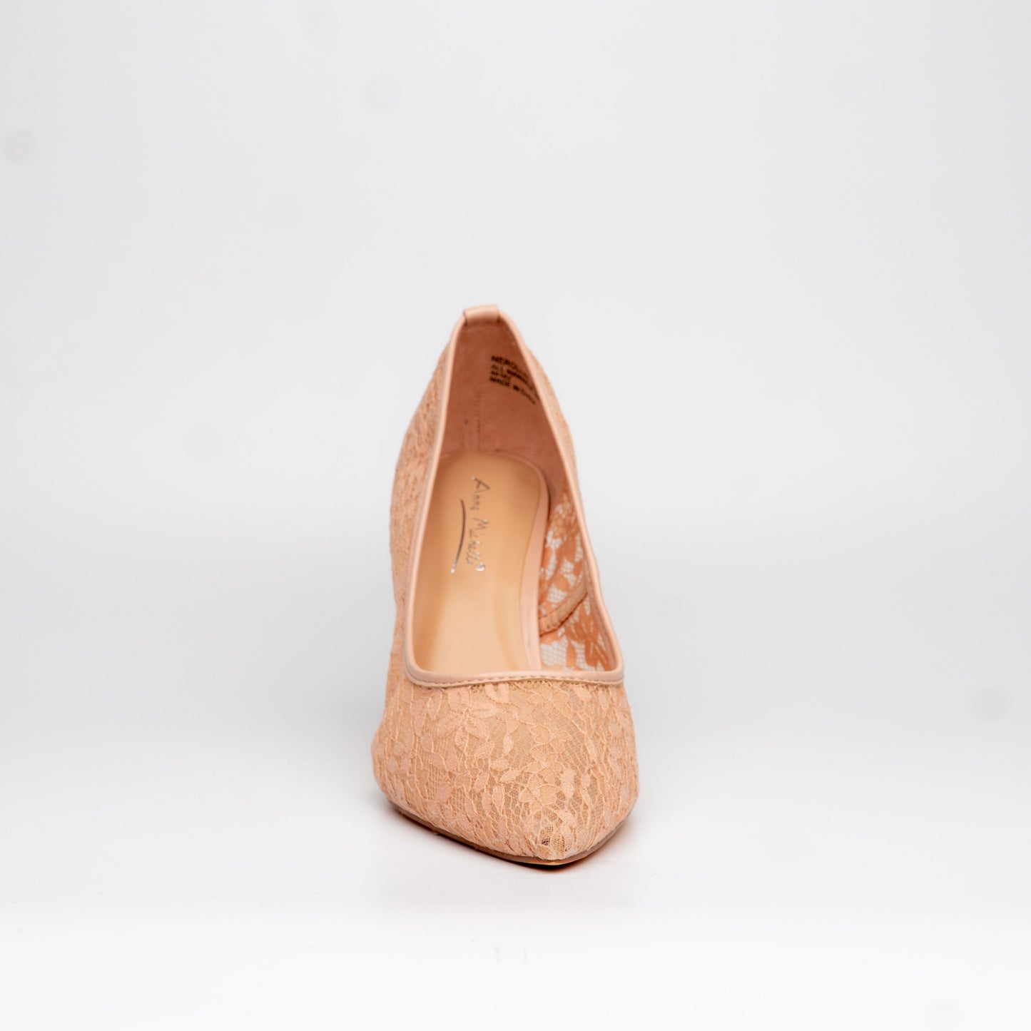 Stilettos nude con encaje – Alma Shoes