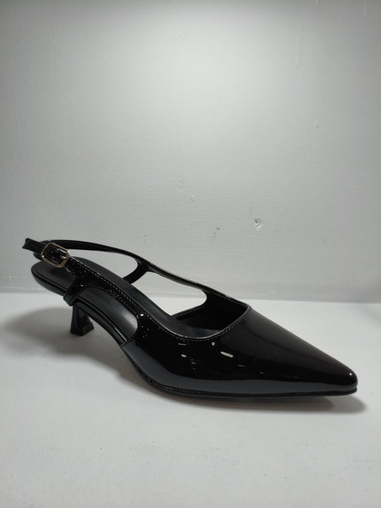 kitten heels negro – Alma Shoes